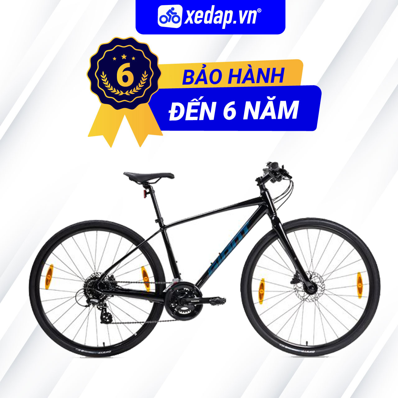 [TRẢ GÓP 0% ][FREESHIP] Xe Đạp Thể Thao Đường Phố Touring GIANT Escape 2 Disc – Phanh Đĩa, Bánh 700C – 2024