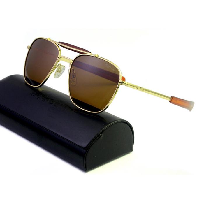 Mắt kính nam  Navigator Aviator II chống tia UV 100% 23K Size: 57mm/ 20mm