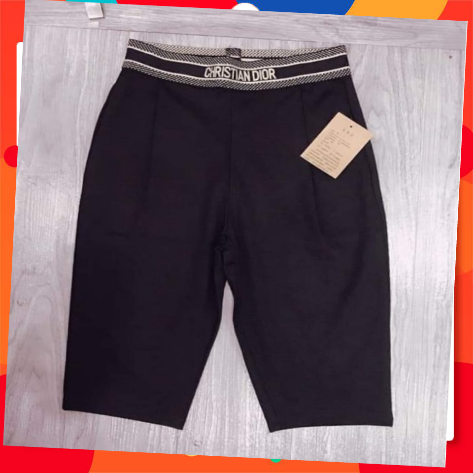 Quần ngố nữ, quần cạp cao, quần baggy, quần ngố fom rộng