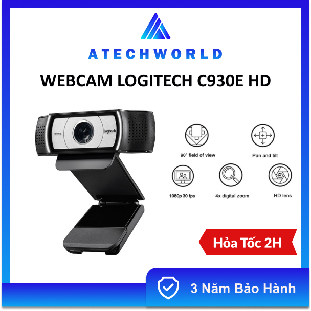 Webcam logitech c930e hd - hàng chính hãng - bh 3 năm - có xuất vat