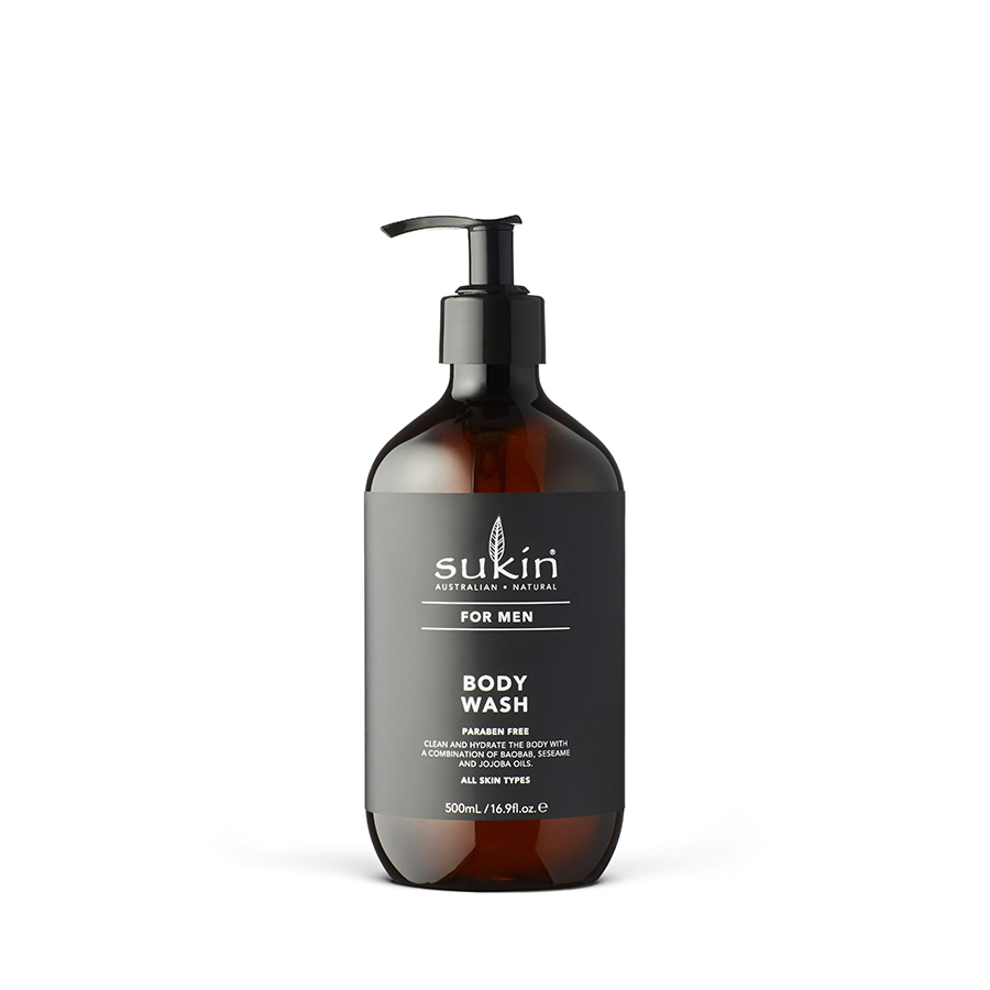 Sữa tắm dành cho nam sukin for men body wash 500ml