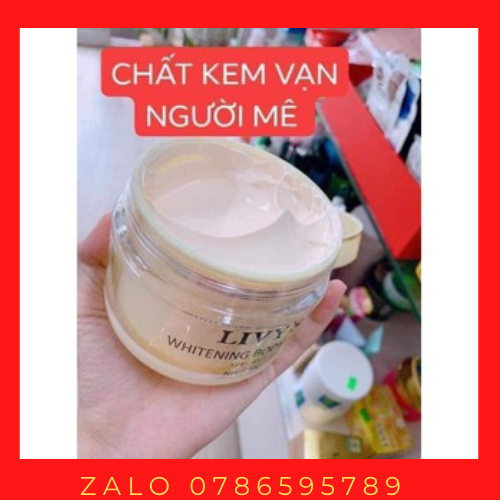 Kem body livy dưỡng trắng da