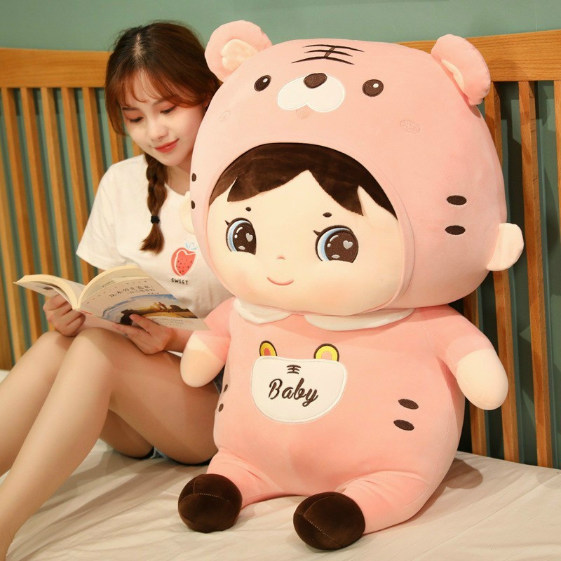 Gấu bông Em bé baby cưng xỉu. Chất đẹp y ảnh mẫu thú nhồi bông siêu cute hàng cao cấp mềm mịn