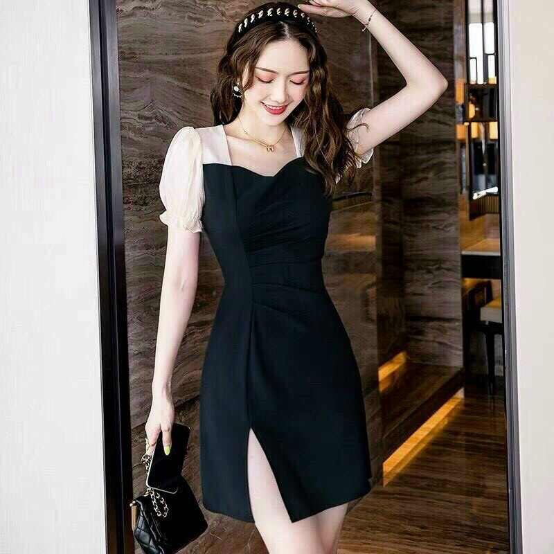 Đầm body xẻ tà thích hơp đi chơi dự tiệc
