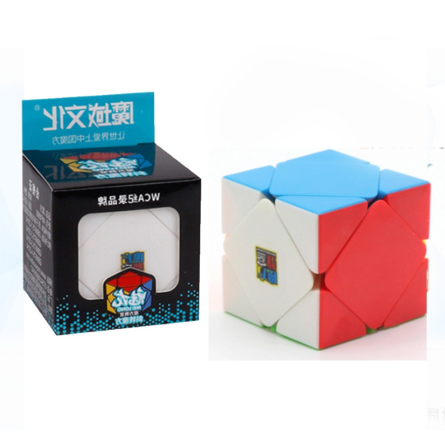 Rubik Skewb Stickerless MoYu MeiLong MFJS - Rubik Biến Thể Phát Triển IQ