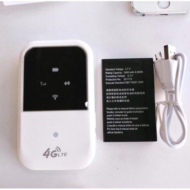 Bộ Phát Sóng Wifi 4G 5G Từ Sim - Phát wifi LTE MF80 Hàng hiệu ZTE tốc độ cực cao 150 Mbps - Bảo Hành 3 Tháng Lỗi 1 đổi 1