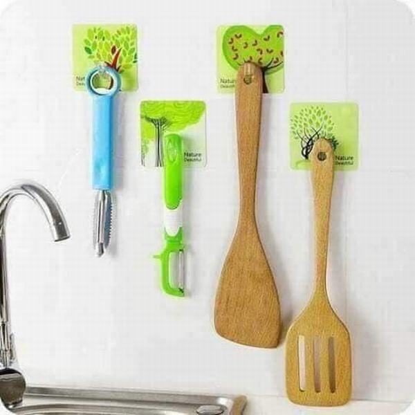 Móc dính tường siêu chắc họa tiết 3d
