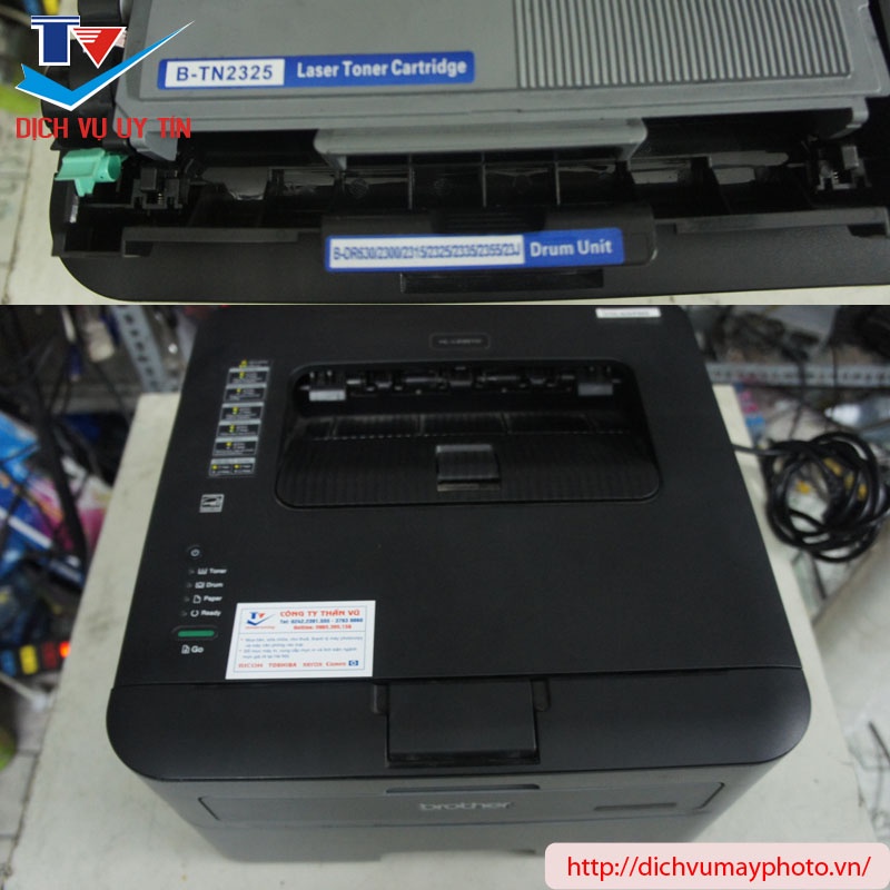Máy in brother cũ HL 2321d có in 2 mặt tự động chất lượng INECO