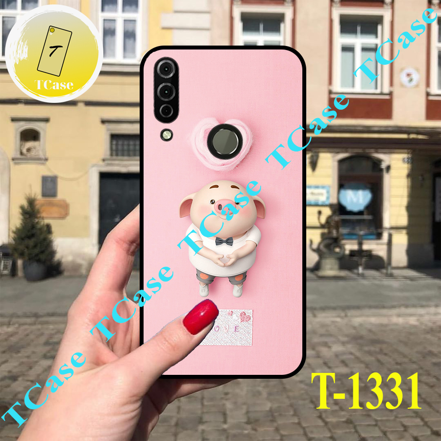 [HCM]Ốp lưng Vsmart Joy 3 - TPU dẻo in hình chú heo xin xắn dễ thương