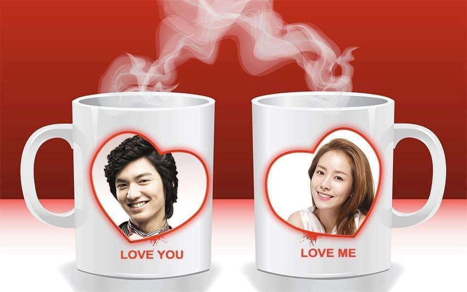 Cốc sứ in hình theo yêu cầu