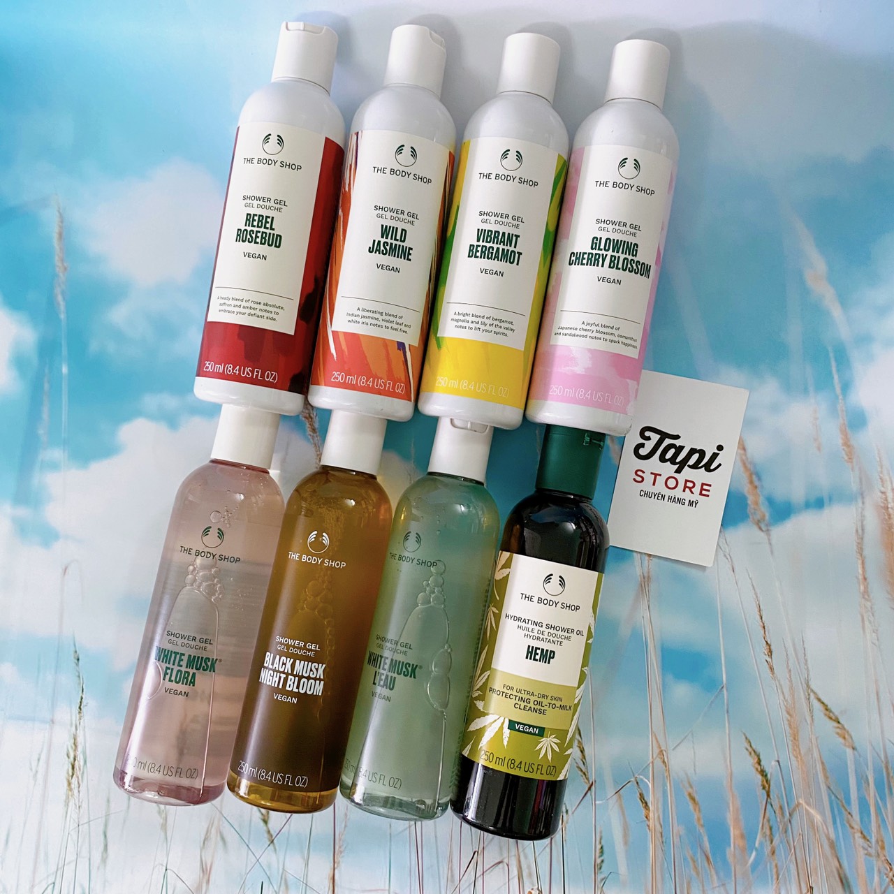 Sữa tắm hương nước hoa The Body Shop trong bộ Choice Fragrance Collection