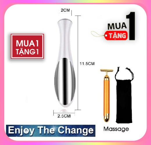 [HCM](Combo 2 Món) 02 Bút Mát Xa Mát Cầm Tay 102 Nhỏ Gọn (Tặng Kèm 1 Món Ngẫu Nhiên) - Bút Matxa Mắt Mini Cầm Tay Combo Máy massage cơ thể - Massage mặt massage mắt mini cầm tay tiện dụng - Máy Mát Xa Mặt Bằng Điện AA - EMassage Pen