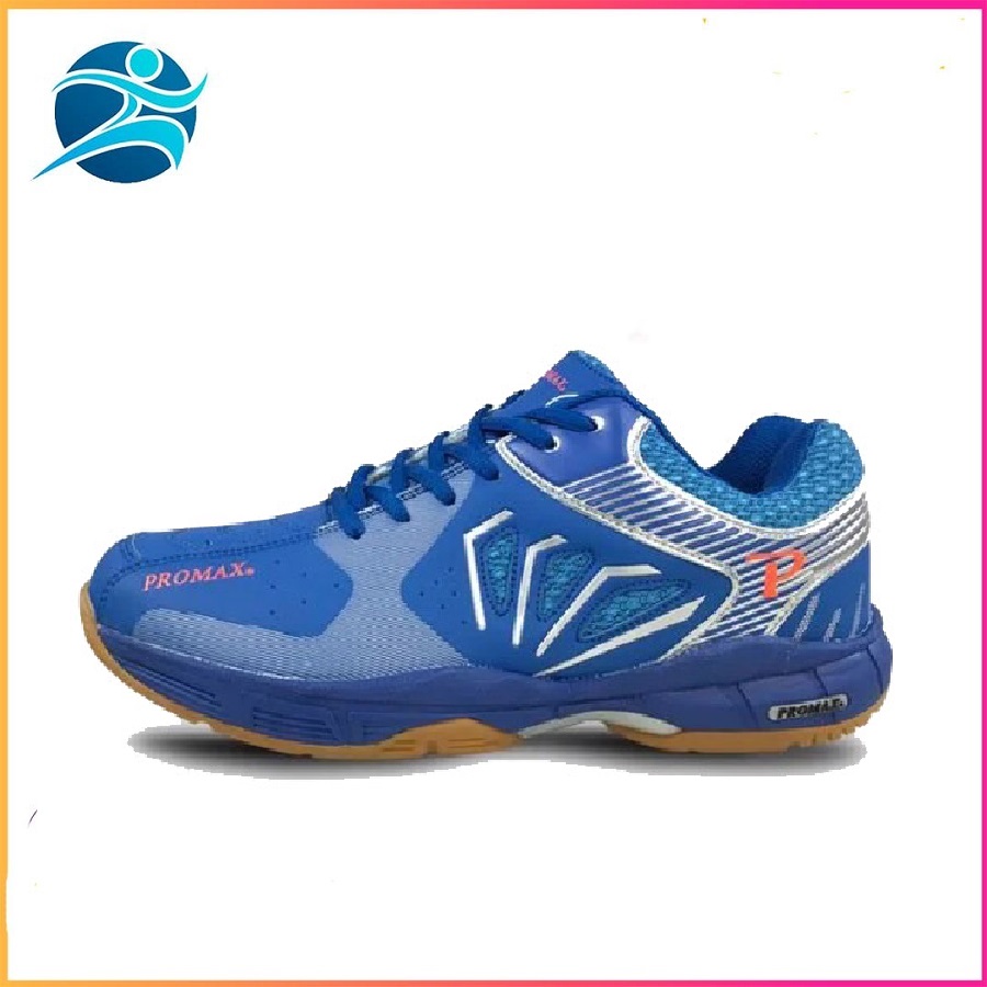 Giày cầu lông nam nữ Promax 20001 đủ size,4 màu lựa chọn,giày đế kếp chống trơn trượt-giày đánh bóng chuyền-giày thể thao cao cấp.