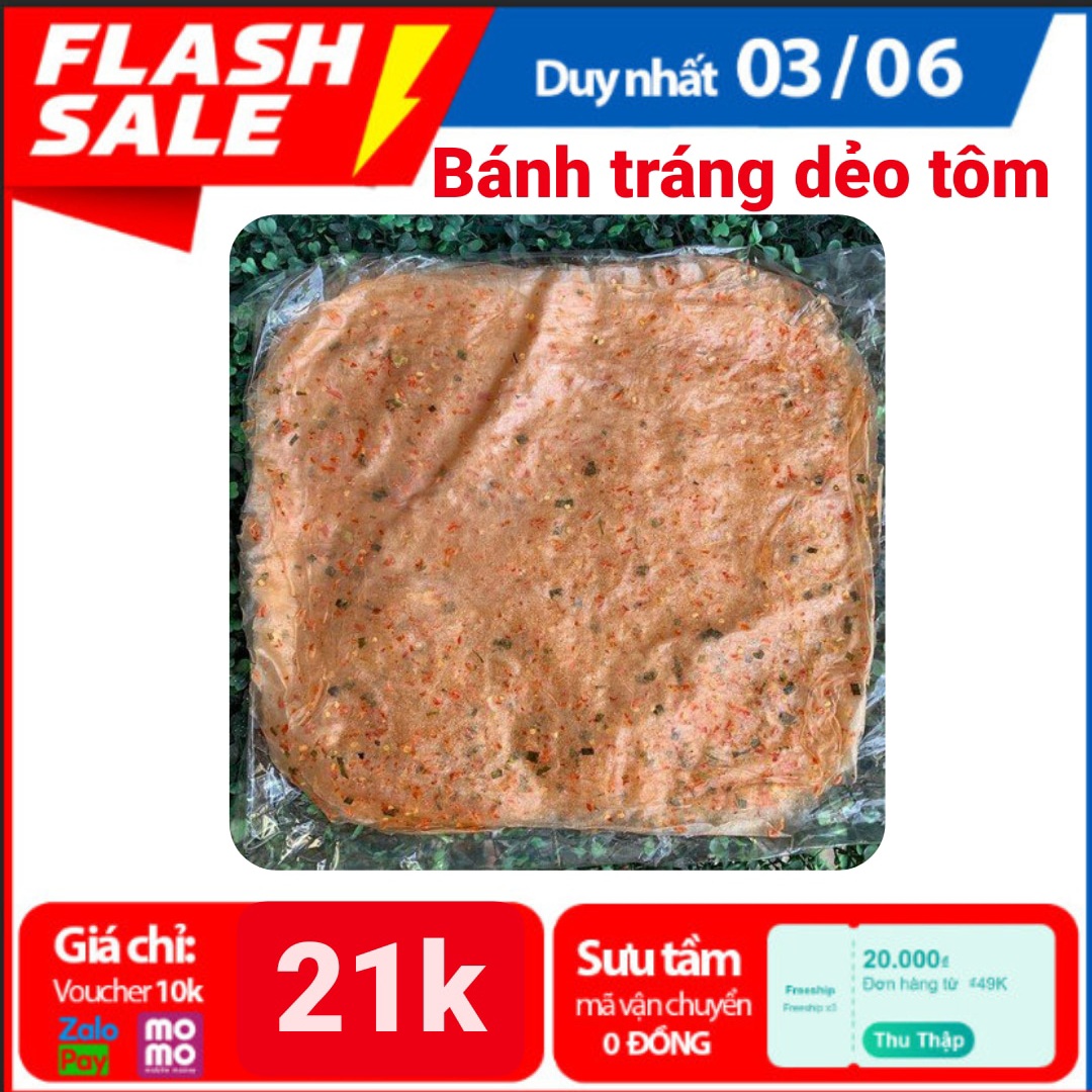 500g bánh dẻo tôm tây ninh siêu ngon