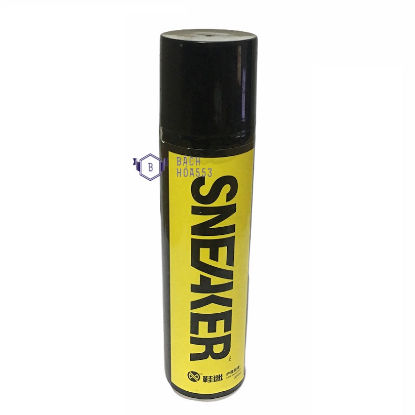 Chai xịt chống thấm nước cho giày nano Sneaker 300ml - Xịt giày chống thấm - Xịt chống thấm nước giầy - Xịt phủ nano chống thấm nước - Xịt phủ nana chống bụi HLS909