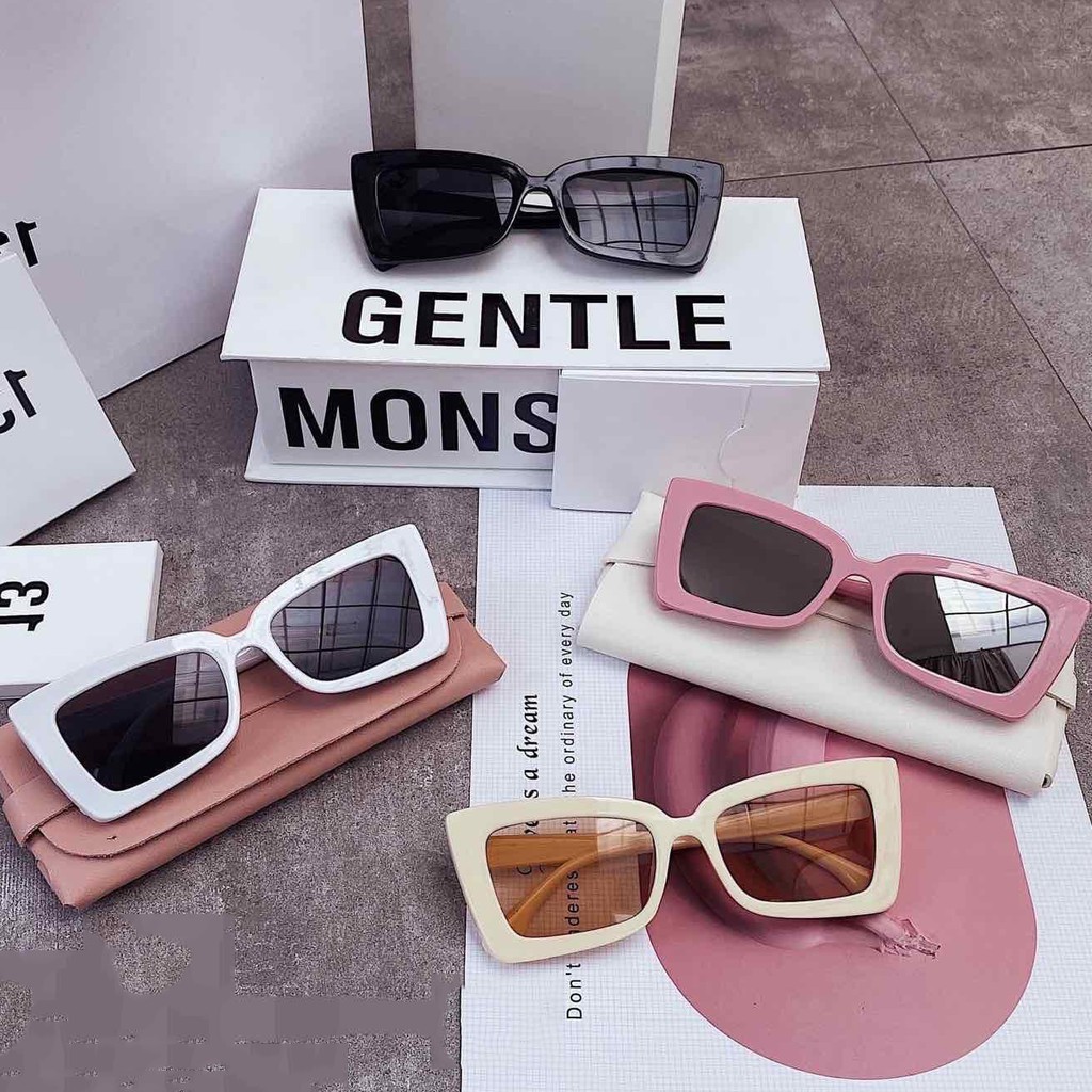 [HCM]Mắt Kính Nữ Thời Trang - Kính Mát Nữ BJ5191 From Vuông - Mẫu Hot Hit 2020