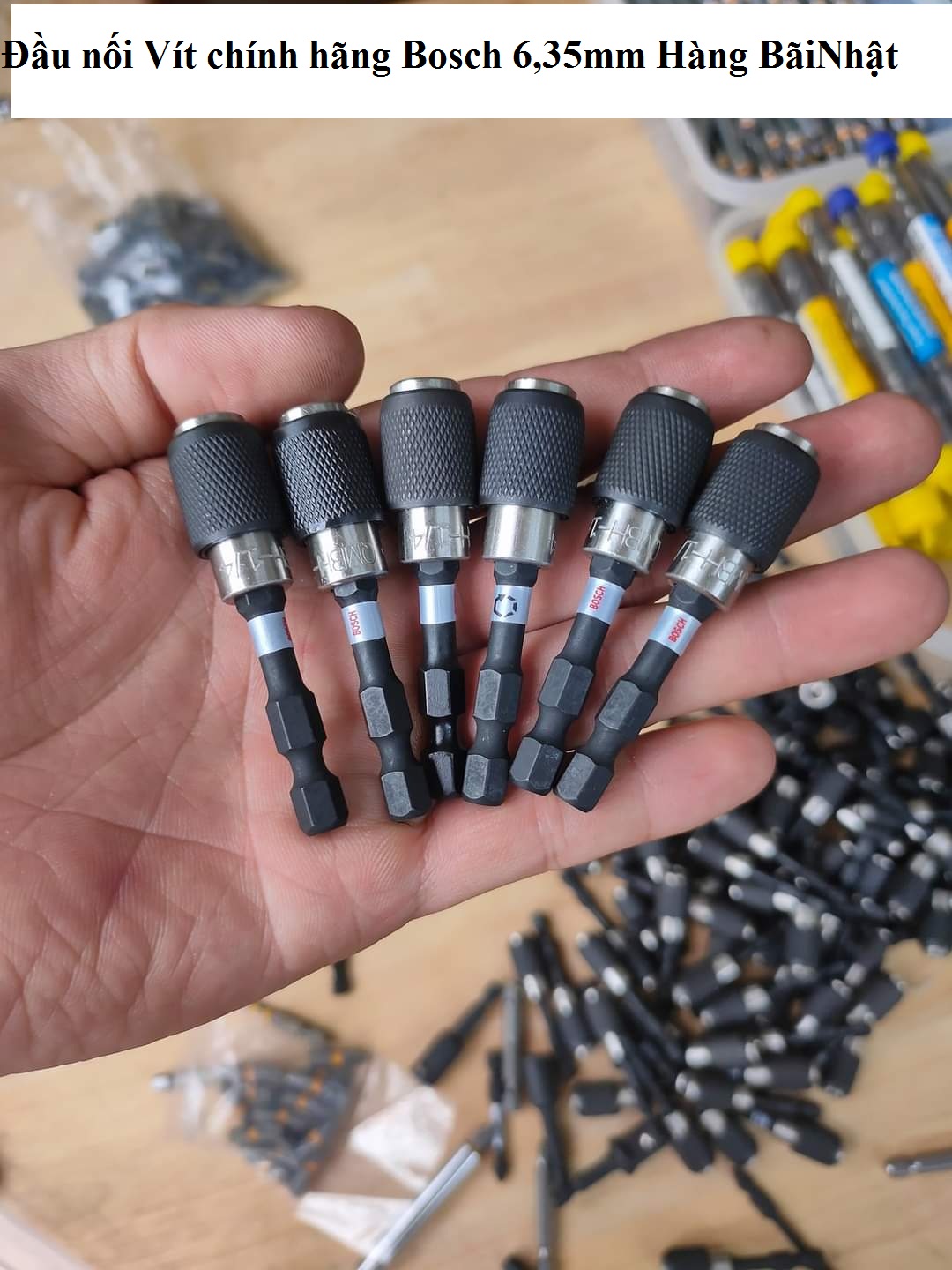 Bộ Đầu nối Vít 6,35mm Hàng Bãi Nhật Tồn Kho