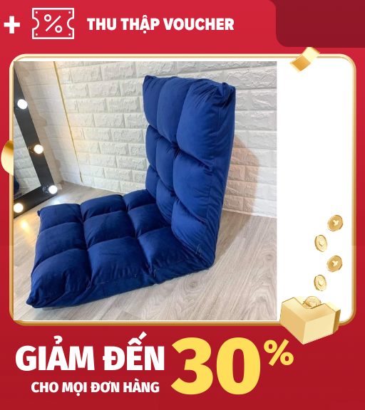 Ghế bệt tựa lưng tatami siêu sang chảnh (Size 50x110x10cm)