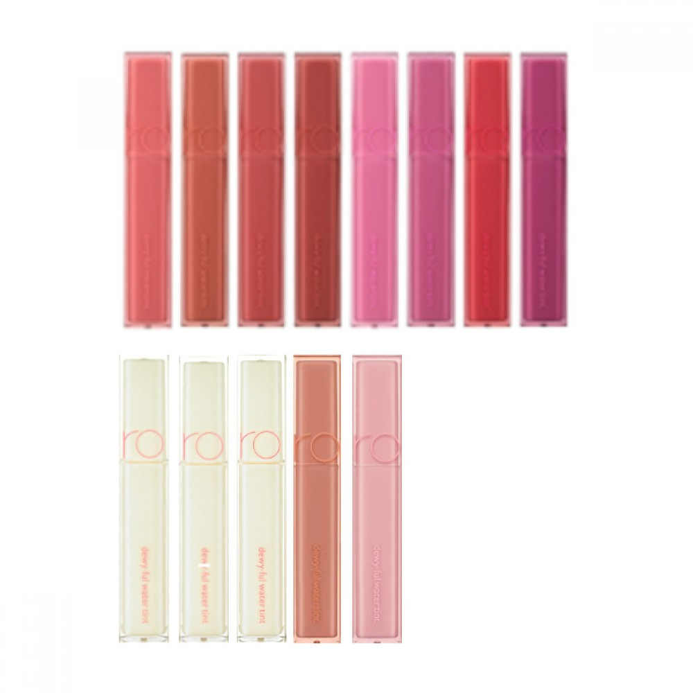 Son tint bóng, siêu lì cho đôi môi căng mọng romand dewyful water tint 5g
