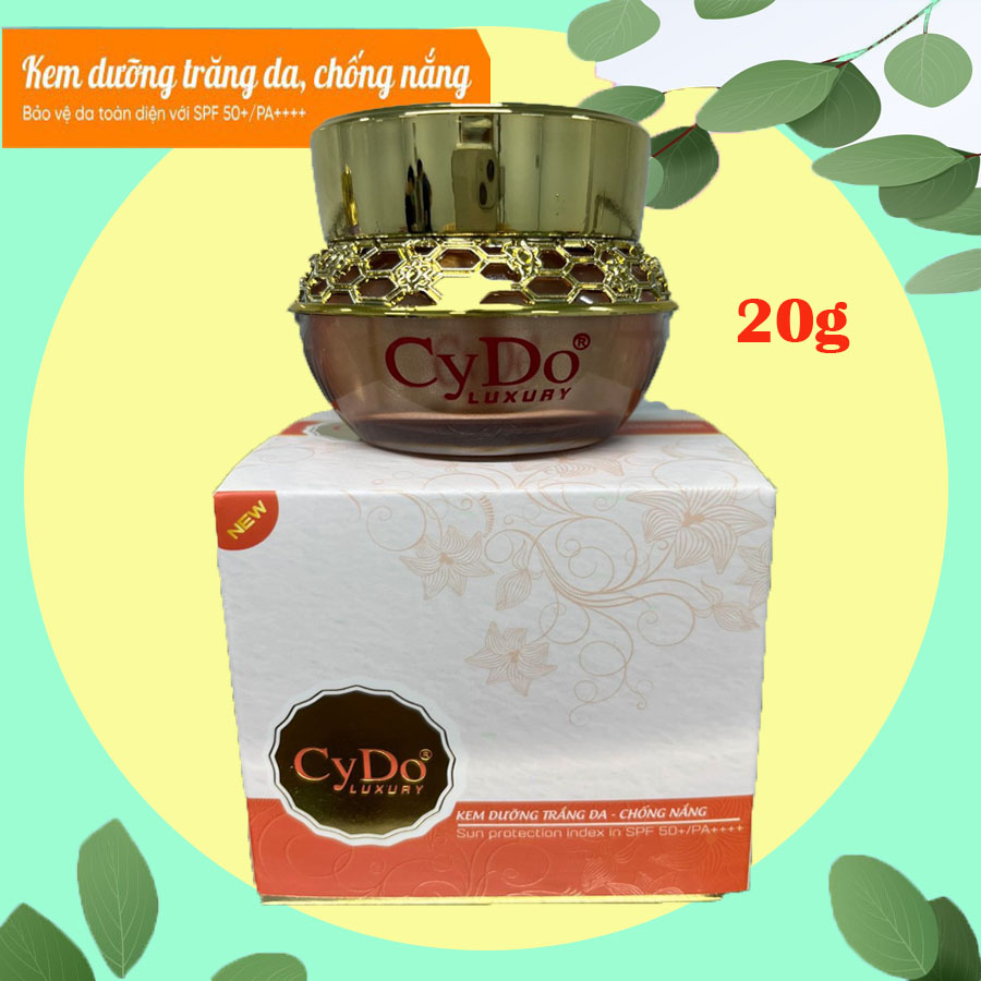 Kem Dưỡng Trắng Da Chống Nắng Luxury Cydo 20g, Mỹ phẩm cao cấp, Thảo Dược Thiên Nhiên, Kem Luxury Cydo Trắng Hồng Hoàn Hảo