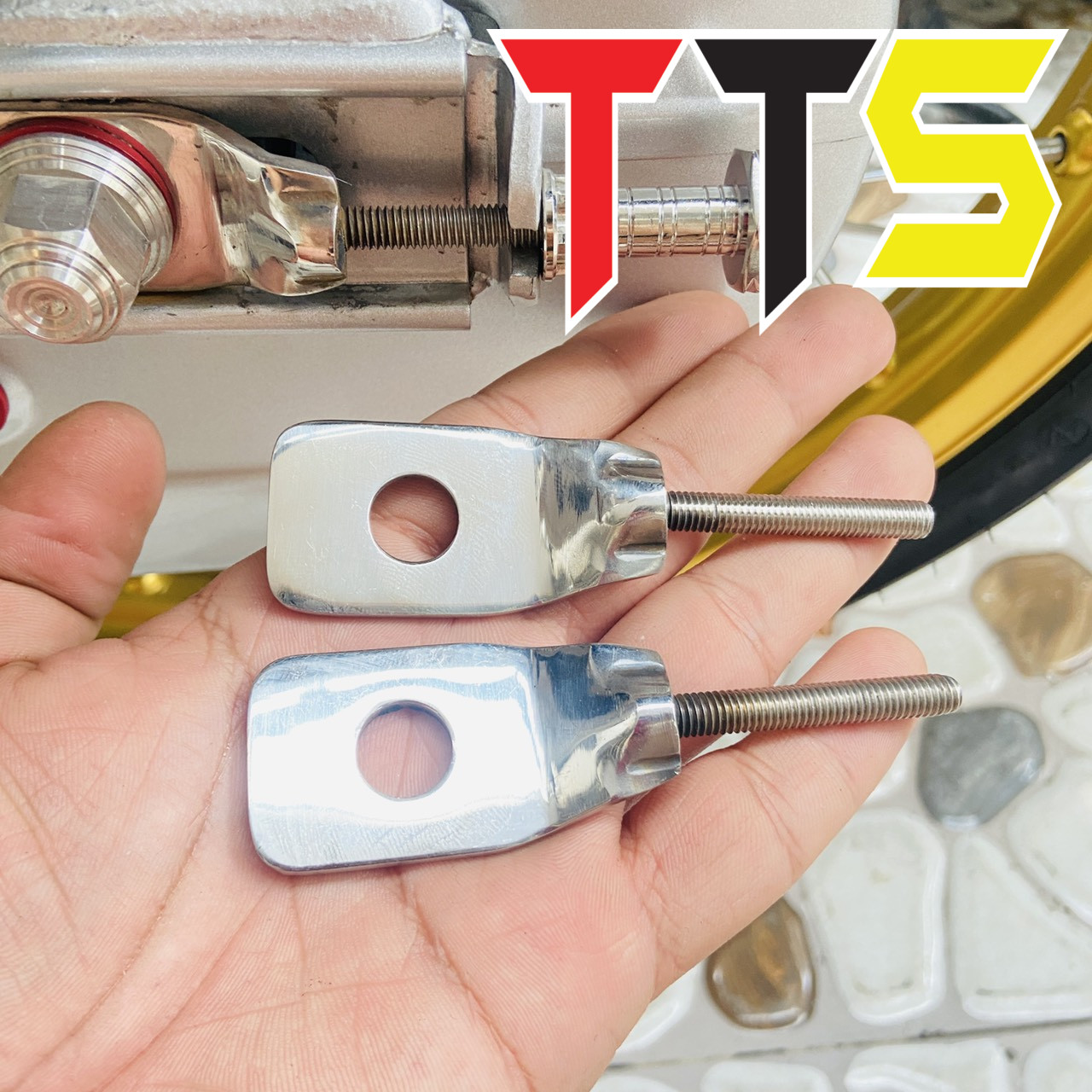 Bát tăng sên inox mẫu zin sử dụng cho xe WAVE, DREAM, FUTURE, SIRIUS ( cốt 12ly )