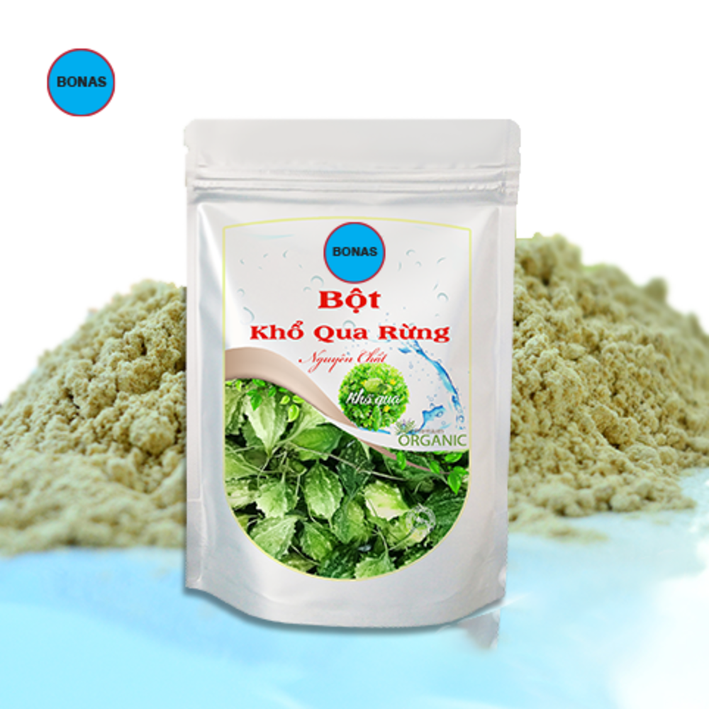 [HCM]Mặt Nạ Khổ Qua Rừng - Bonas - (100 Gram) - Bột Đắp Mặt Thiên Nhiên Chiết Xuất Từ Khổ Qua Rừng (tặng kèm 1 cọ quét mặt nạ)
