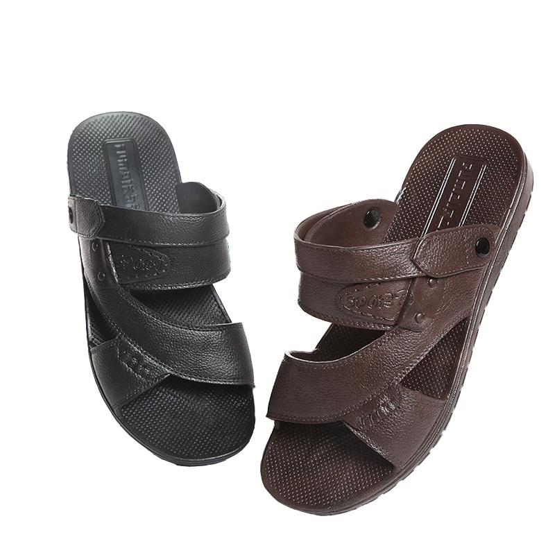 [HCM]Giày nhựa giày sandal nam cao cấp chống trơn không đau chân