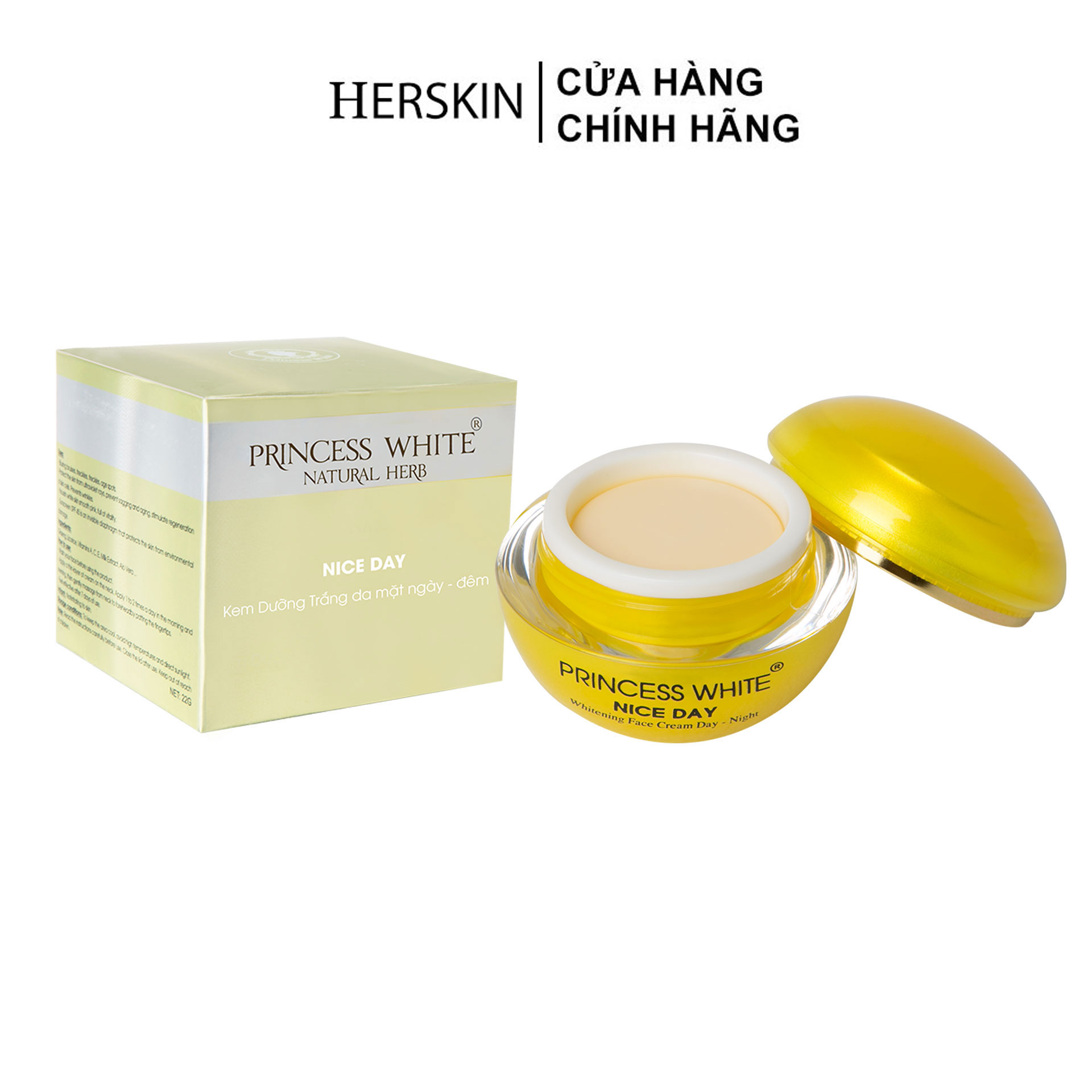 Kem Dưỡng Trắng Da Nice Day Princess White 22gr