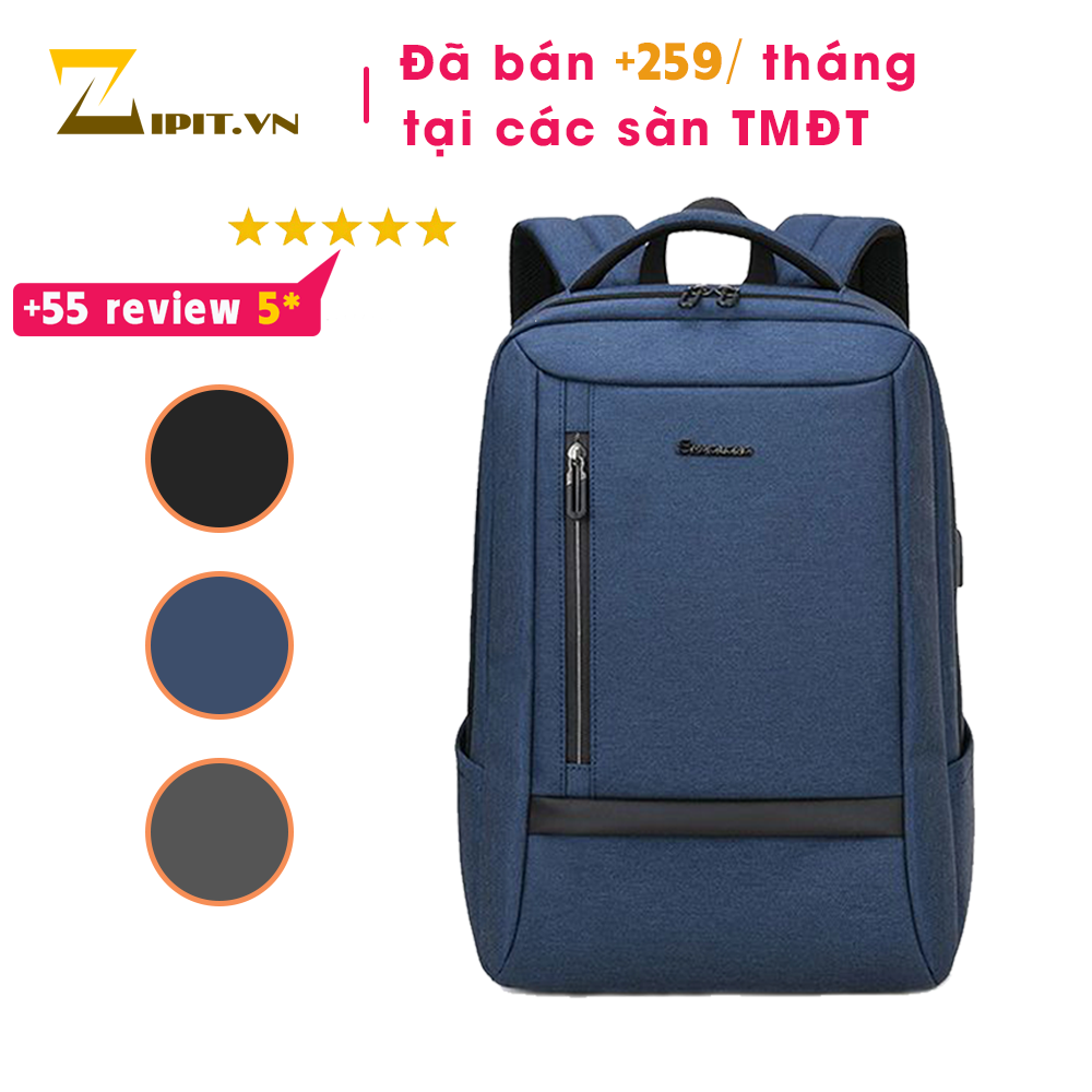 Balo Laptop Shaolong Sl43-Đa Năng, Hạn Chế Thấm Nước, Đi Học, Đi Làm , Đi Phượt...