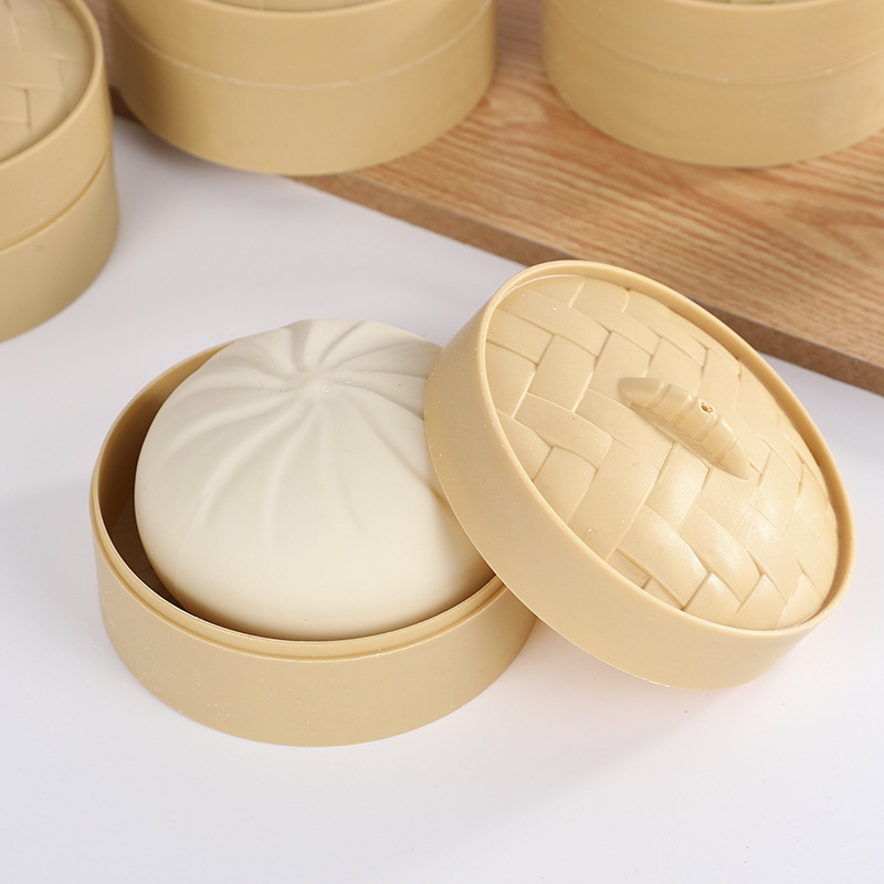 Đồ chơi bóp dẻo | Squishy giải nén | Lồng Bánh bao hấp Mochi