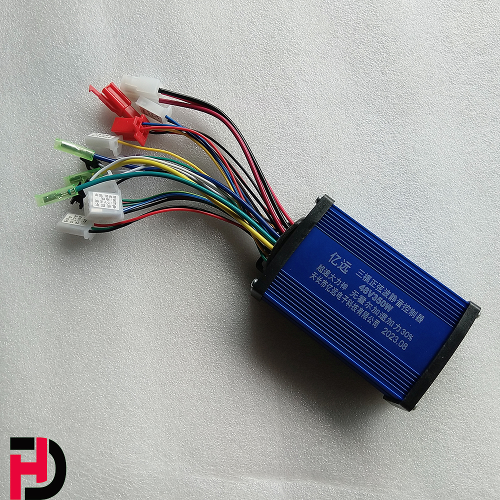 Ic đa năng xe đạp điện 4 bình 48v 350w siêu êm