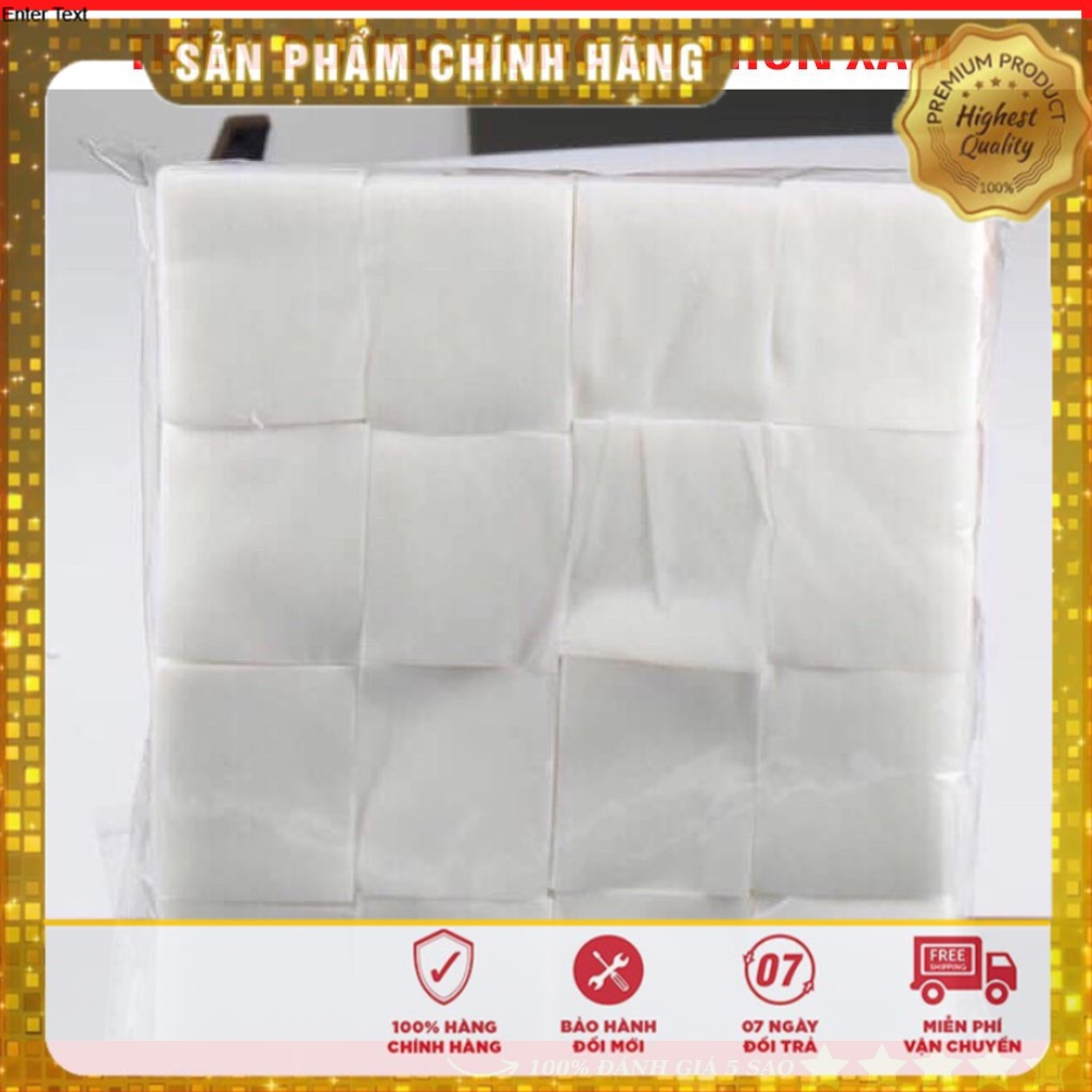 Bông cắt sẵn 1600 miếng, kích thước 6x7cm dcpx, chuyên phun xăm thẩm mỹ