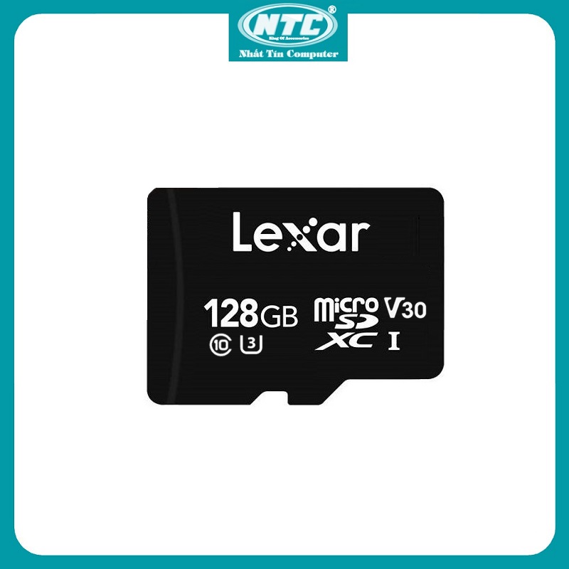 Thẻ nhớ microsdxc lexar 128gb 667x v30 u3 4k r100mb/s w90mb/s - không box - nhất tín computer