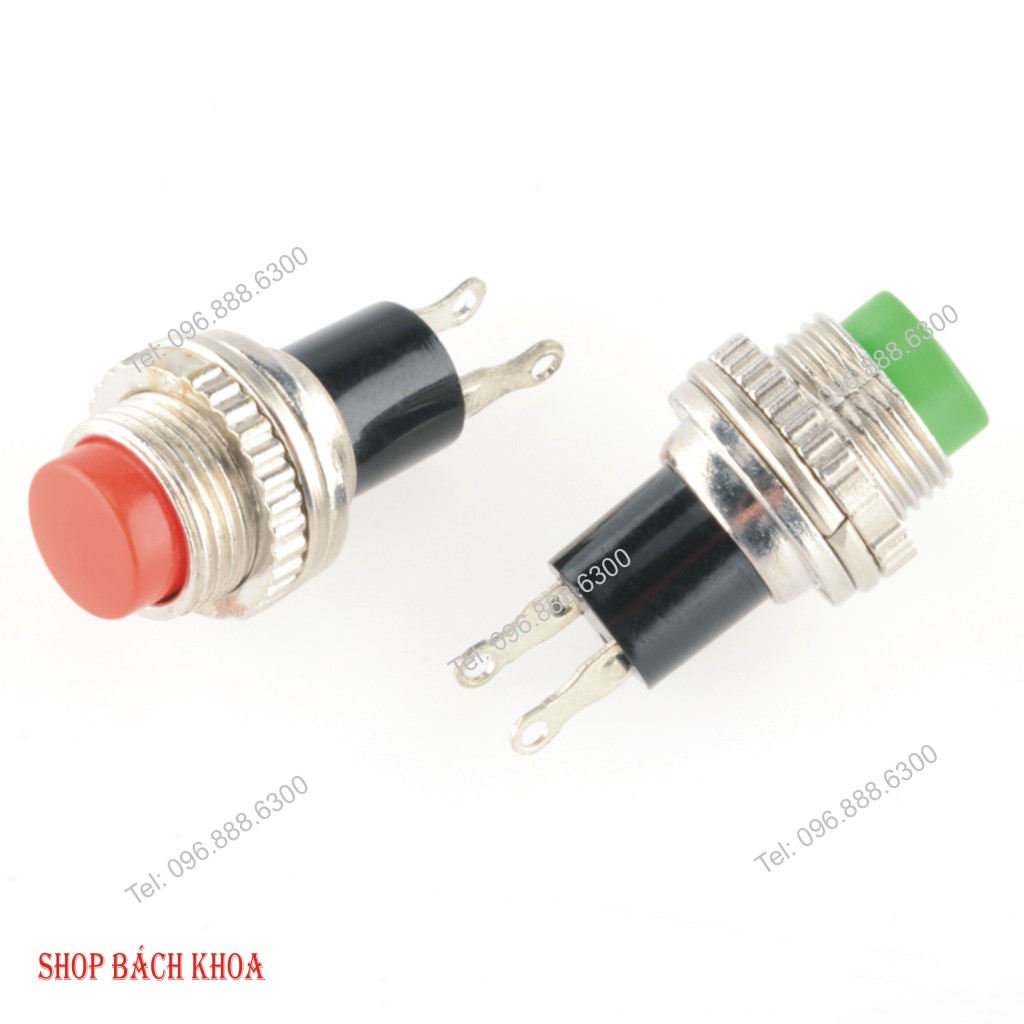 Combo 02 công tắc bấm nhả, công tắc xung - Shop Bách Khoa