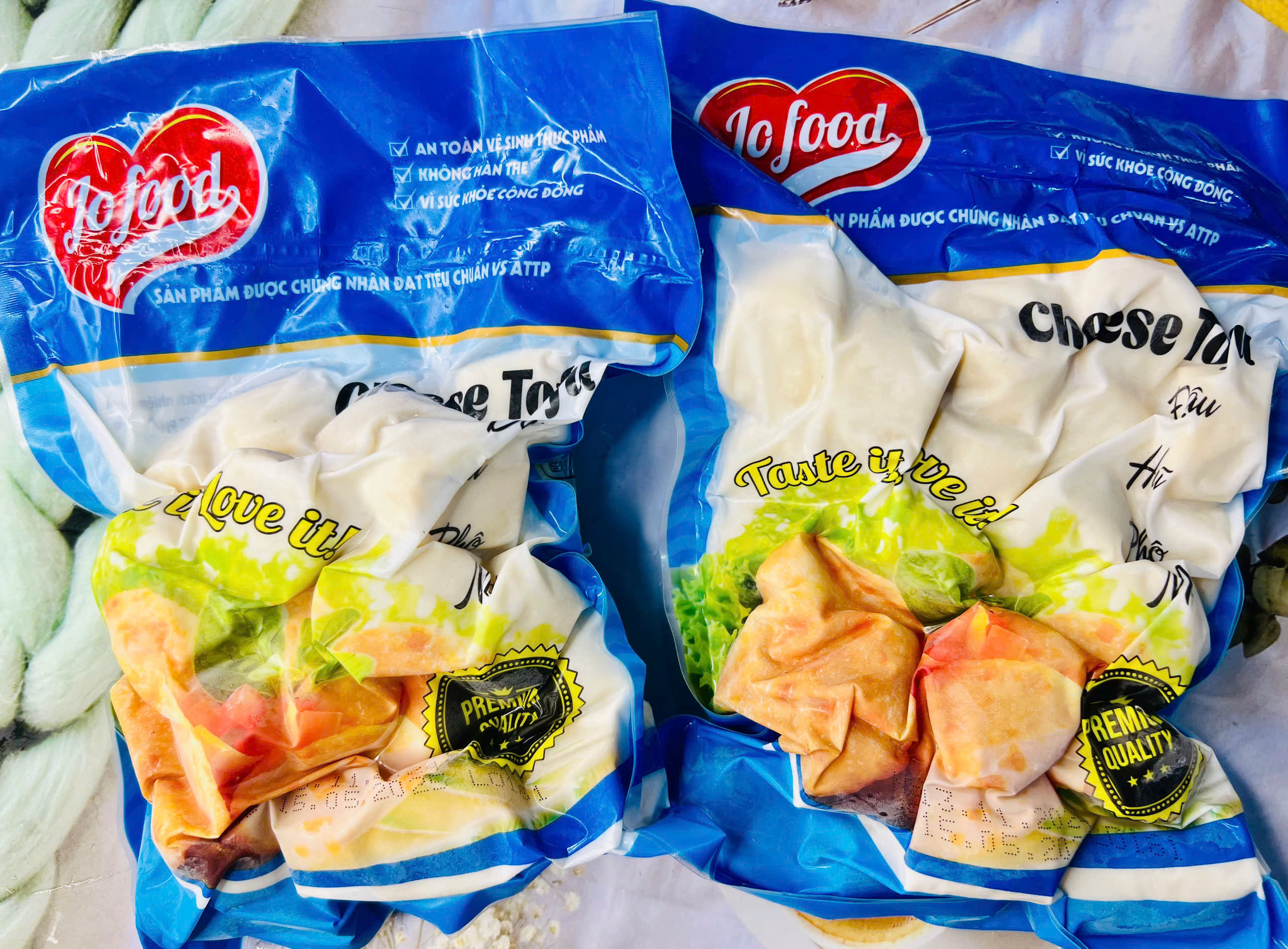 1Kg Đậu Hũ Phô Mai Jofood rẻ, ngon/500g