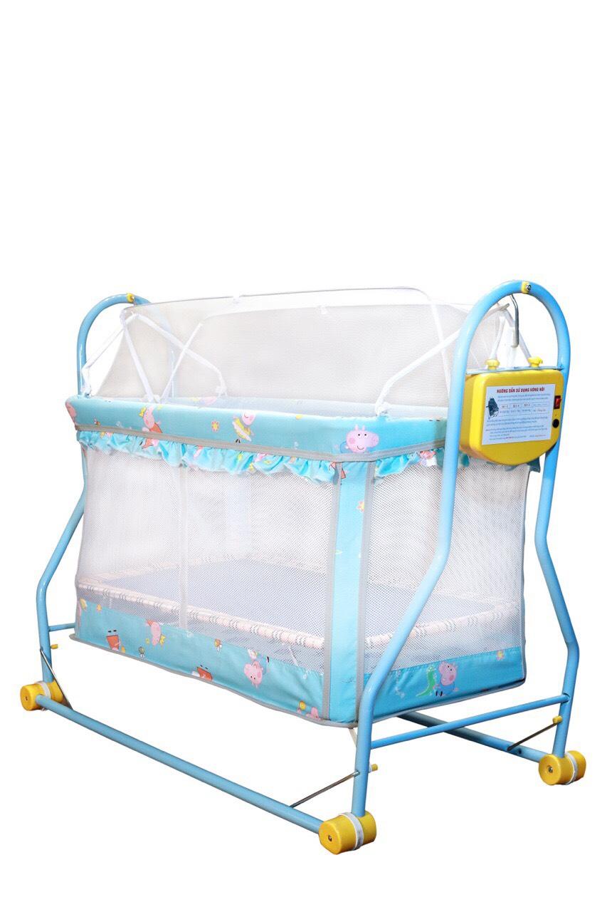 NÔI ĐIỆN 2 TẦNG CÓ TẶNG VÕNG  HÀNG VIỆT NAM MẪU 2019  MÀU XANH