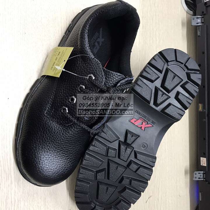 HOT Giày bảo hộ lao động ABC chữ XP màu đỏ - Chống Đinh - Mũi bọc sắt Hàng có sẵn - Sỉ lẻ toàn quốc