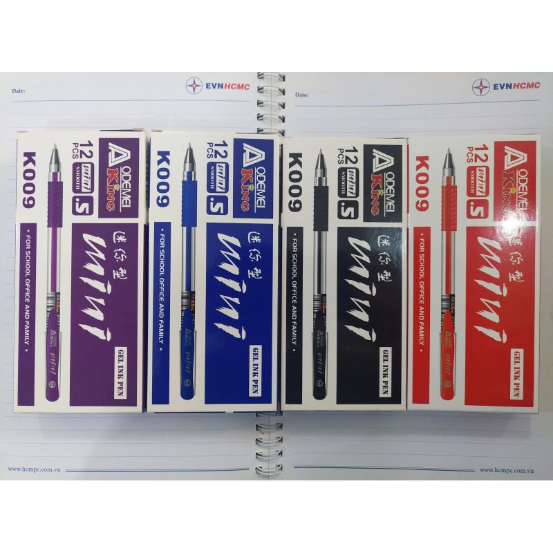 Hộp bút gel mini k009 aodemei