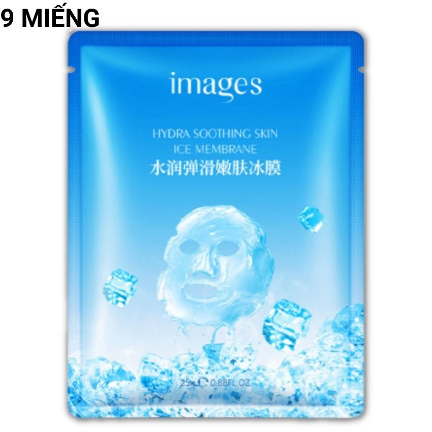 Mặt nạ giấy collagen dưỡng da, dưỡng ẩm da mặt - Mặt nạ dưỡng da se khít lỗ chân lông, làm trắng, dưỡng ẩm Nagami.Pharma.