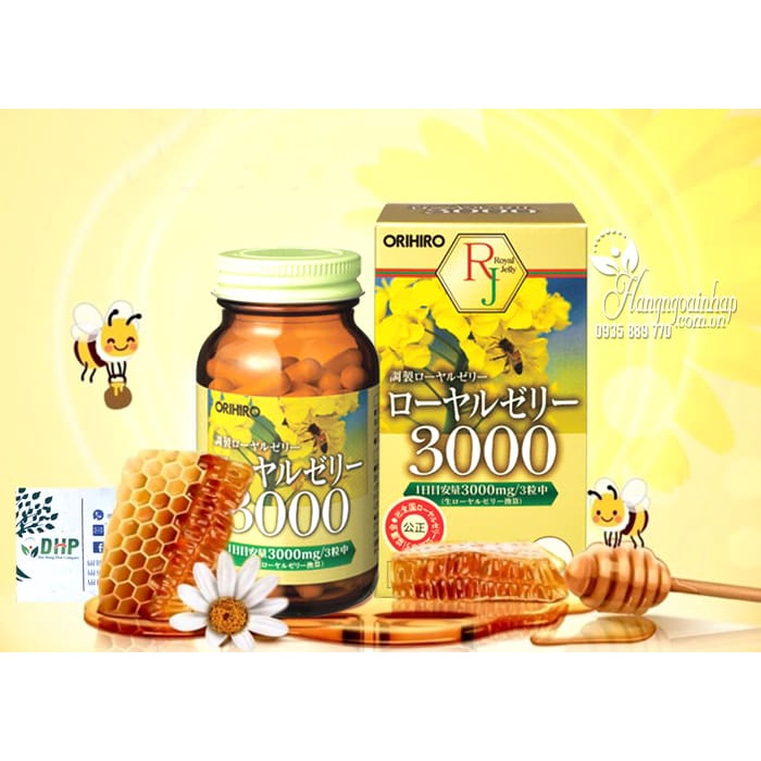 Viên uống sữa ong chúa Orihiro 3000