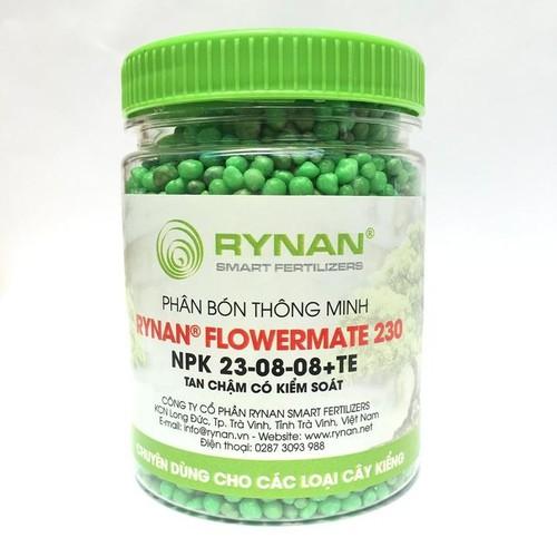 Phân tan chậm thông minh rynan flowermate 230 npk 23-08-08 150gr