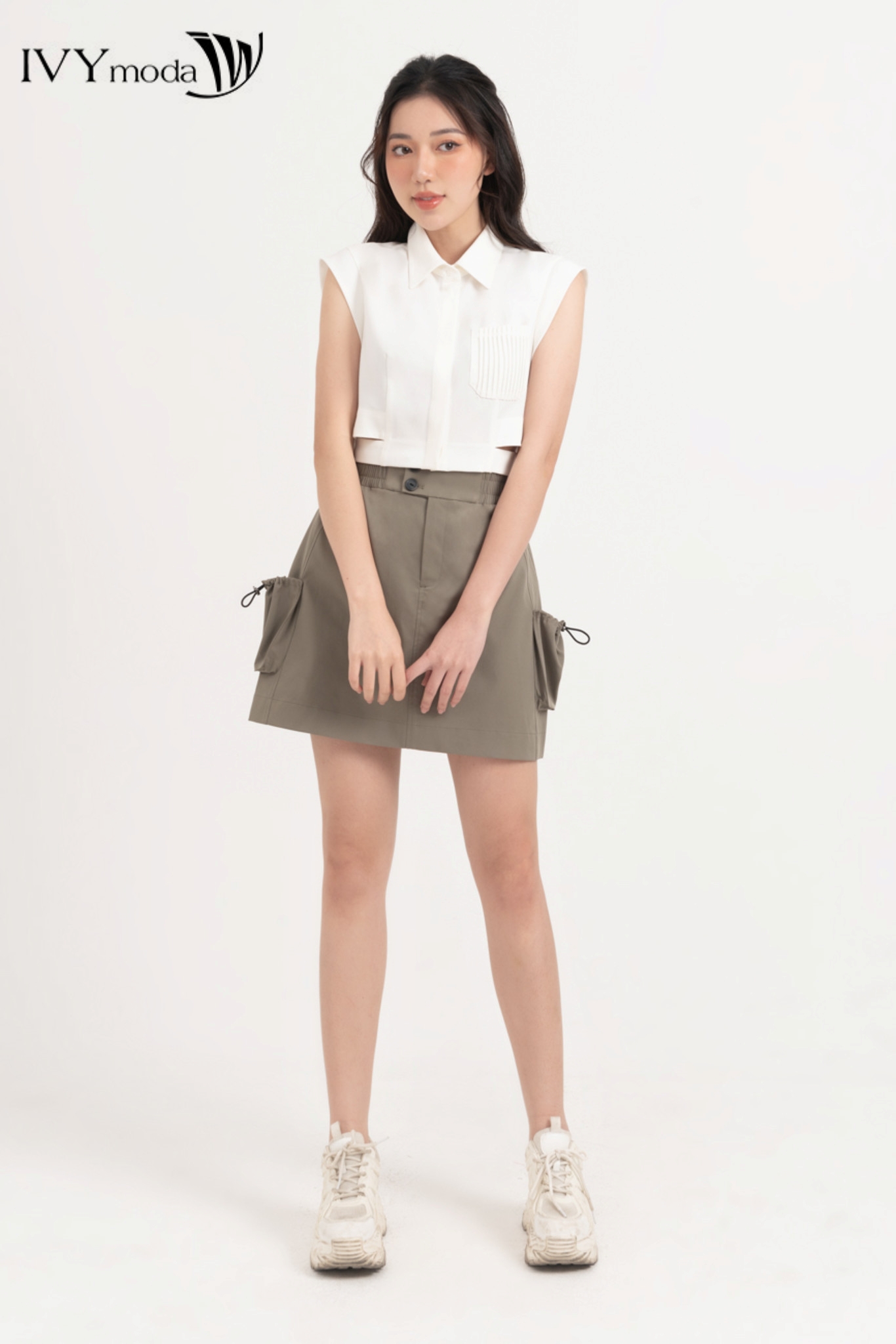Mua Sắm Chân Váy Nữ Dài  Cao Cấp Nhất 2023  IVY moda