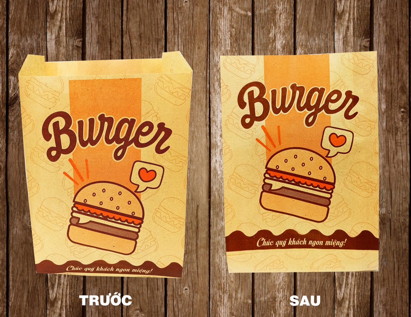 Túi và bao hamburger đẹp 2022 hpd01