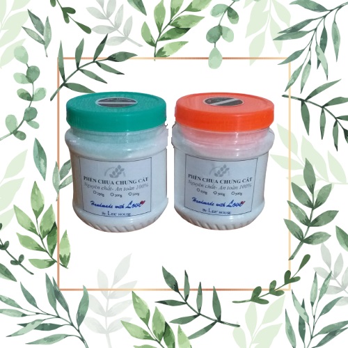 Hộp 250gr bột phèn chua chưng khô nguyên chất