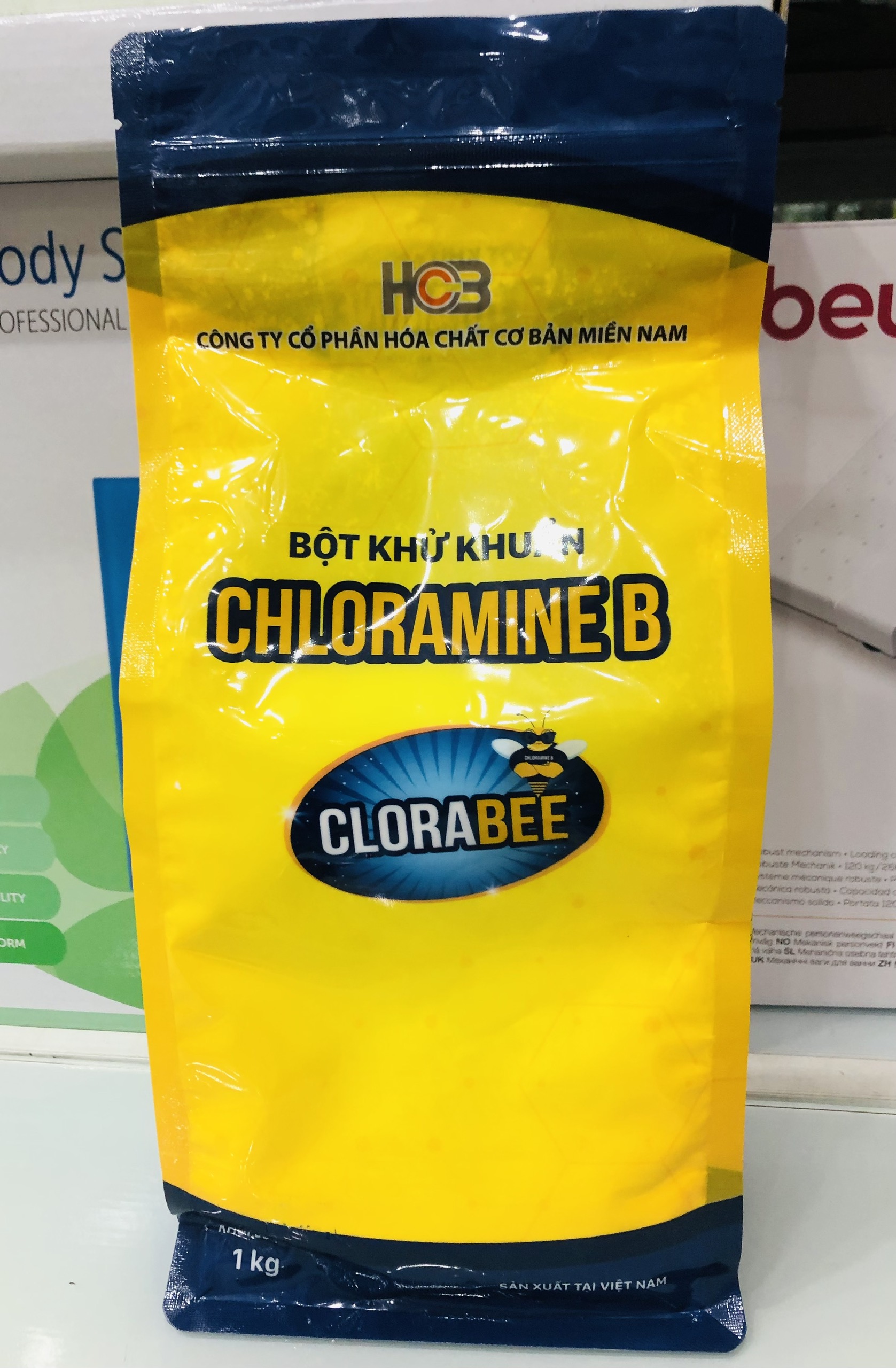 Bột khử khuẩn bề mặt Cloramin B 1KG
