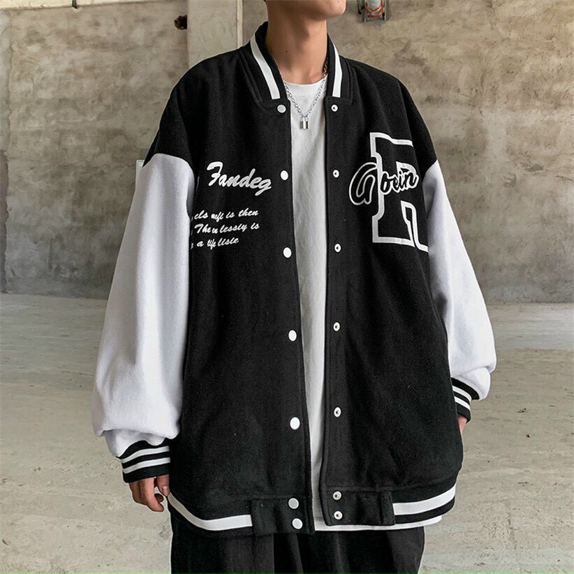 Áo khoác dù nam nử bomber nút bấm