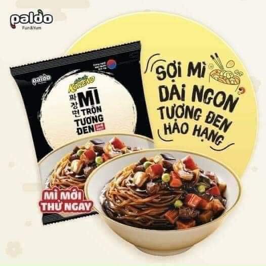 1 Thùng mì Koreno Tương đen - Mì ăn liền bán chạy .n.h.ấ.t. việt nam