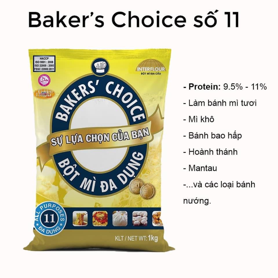 Bột mì baker's choice số 11