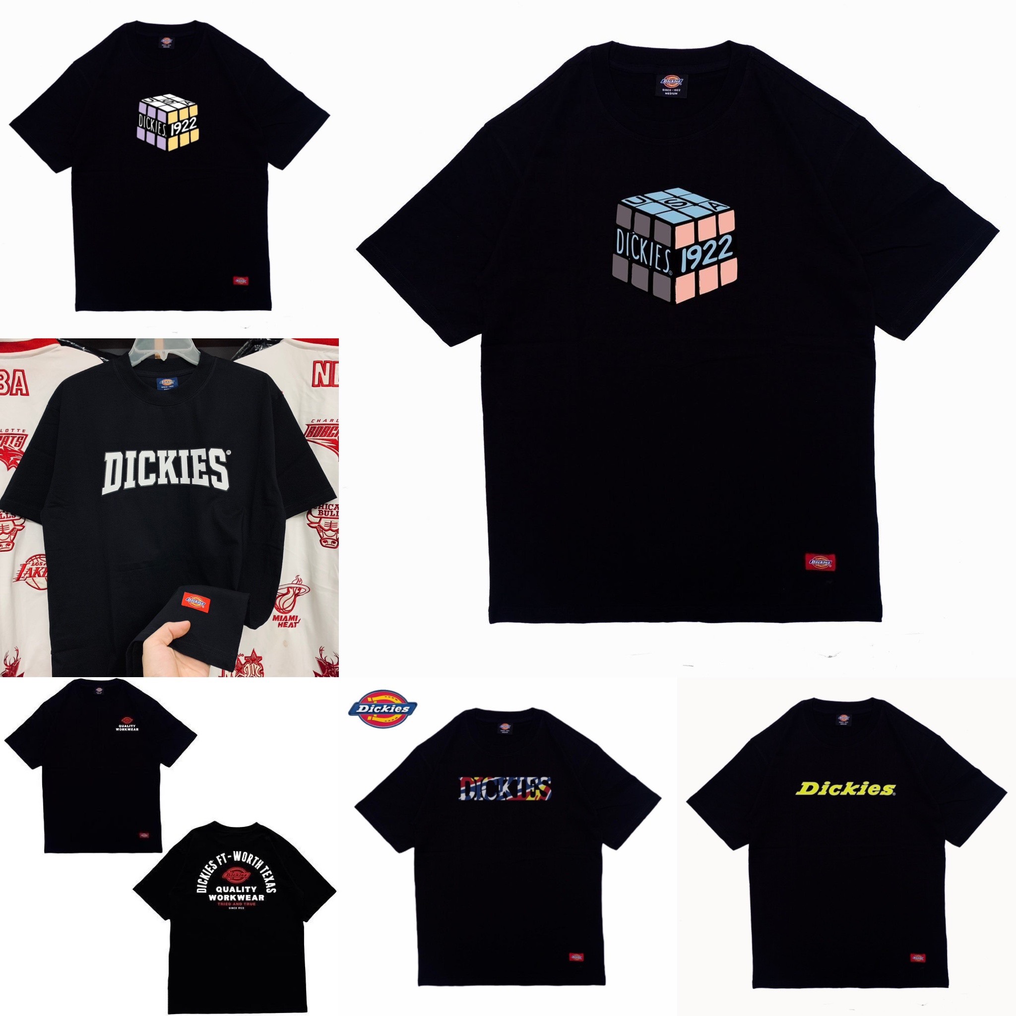 Tshirt Dickies - áo thun nam nữ màu đen