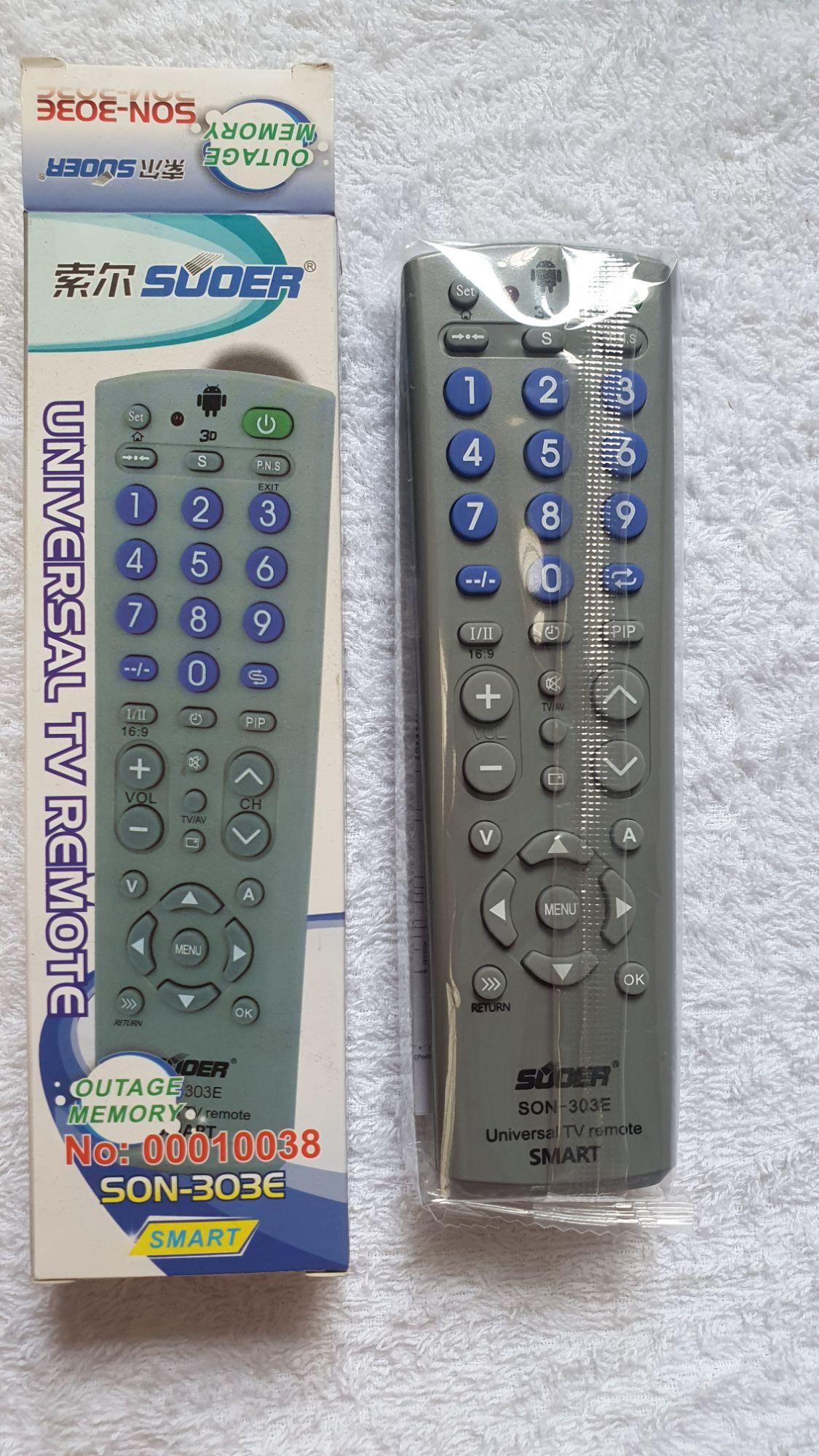 REMOTE ĐIỀU KHIỂN TIVI ĐA NĂNG SUDER SON 303E